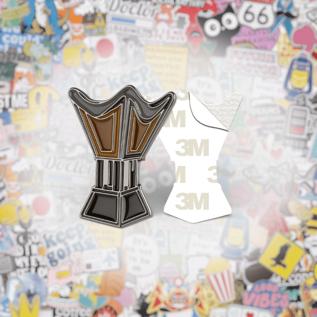 Mabkhara Arabian Incense Bakhoor Burner Metal Phone Sticker With 3M Sticky Backing - StickyPins