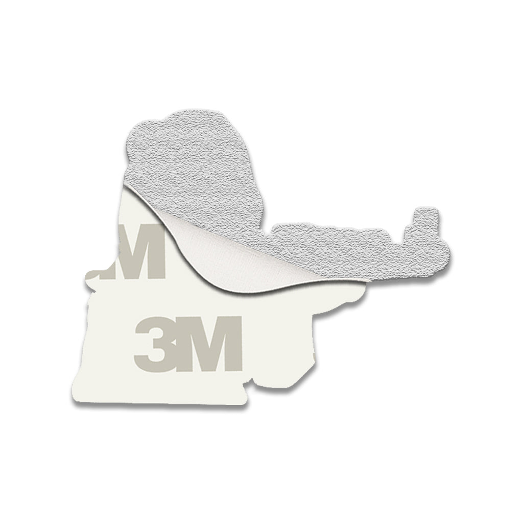 Kermit Shooting AK - 47 Gun Metal Phone Sticker With 3M Sticky Backing - StickyPins