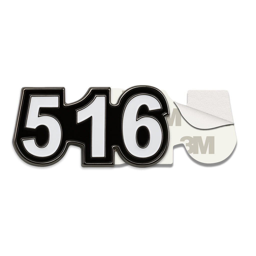 Saudi 516 Metal Phone Sticker Tribal Code With 3M Sticky Backing - StickyPins