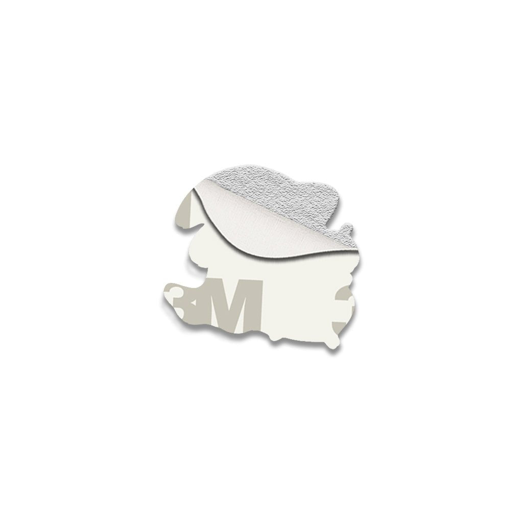 Cute Ghost Cauldron Metal Phone Sticker with 3M Sticky Backing - StickyPins