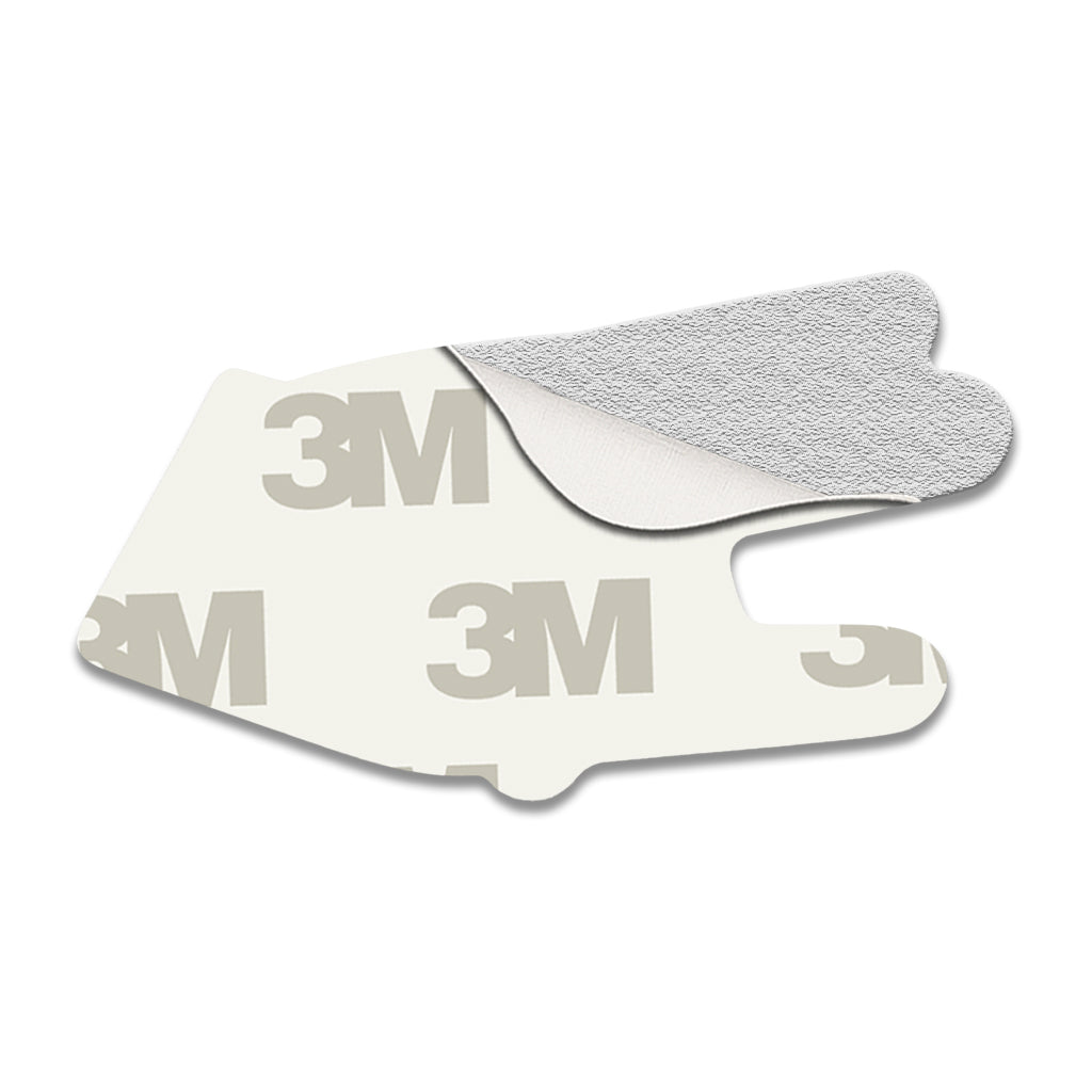 Shocker Hand Gesture Gold Metal Phone Sticker With 3M Sticky Backing - StickyPins