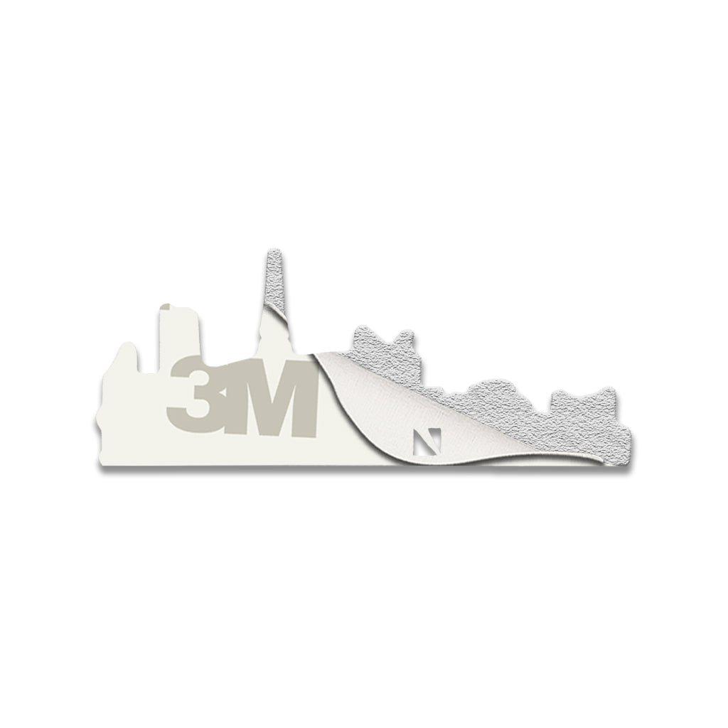 Kuwait Cityscape Metal Phone Sticker With 3M Sticky Backing - StickyPins