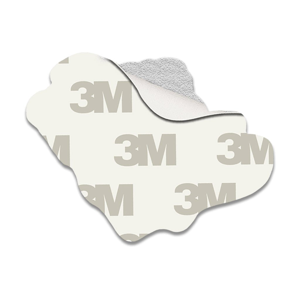 Saudi Emblem Map Metal Phone Sticker With 3M Sticky Backing - StickyPins