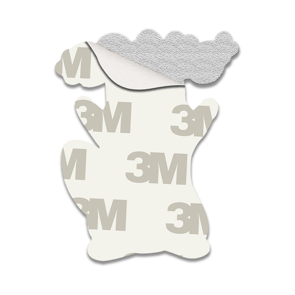 Chaos Raccoon Metal Phone Sticker with 3M Sticky Backing - StickyPins