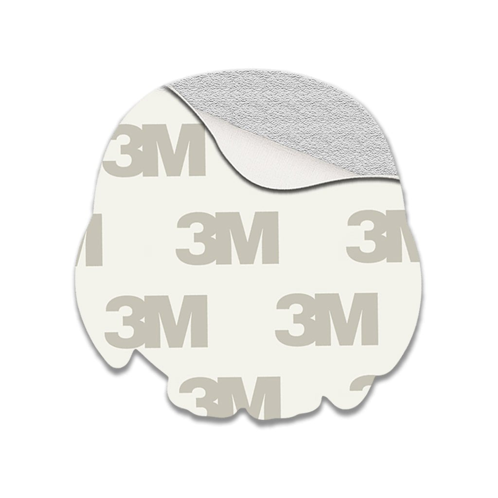 Hedwig Cartoon Metal Sticker With 3M Sticky Backing - StickyPins