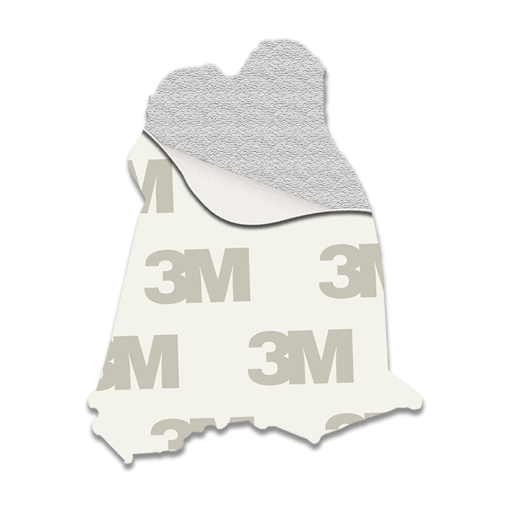 Sheikh Zayed and Sheikh Rashid UAE Metal Sticker With 3M Sticky Backing - StickyPins