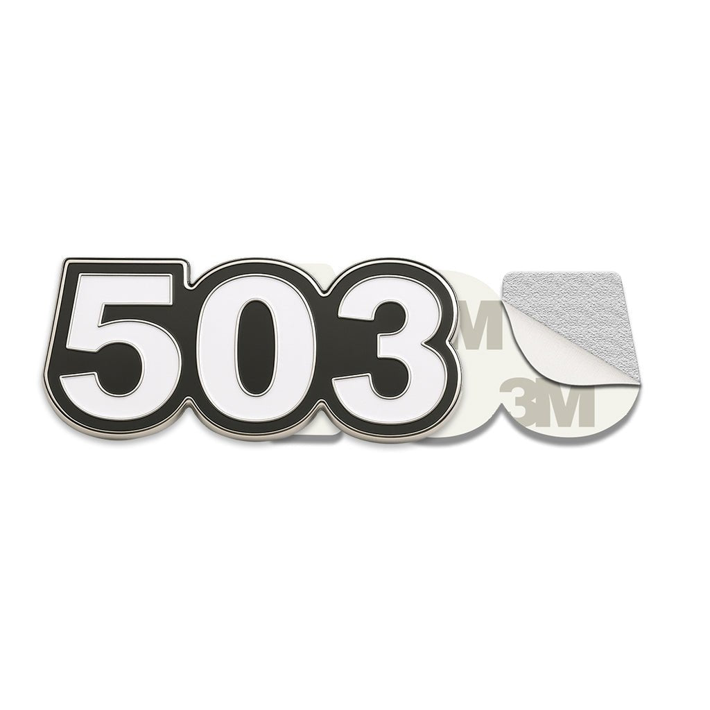 Saudi 503 Metal Phone Sticker Tribal Code With 3M Sticky Backing - StickyPins
