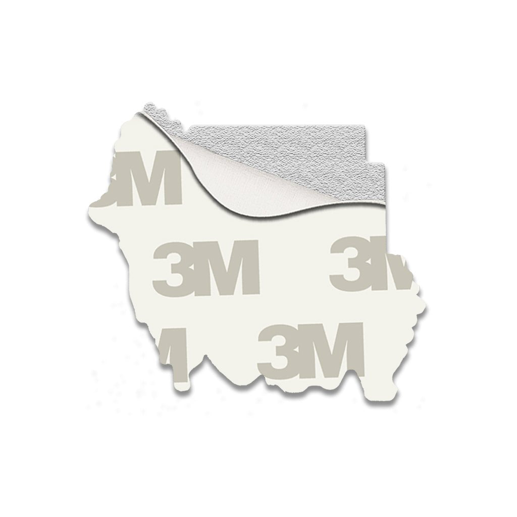 Sudan Map Flag Metal Phone Sticker With 3M Sticky Backing - StickyPins