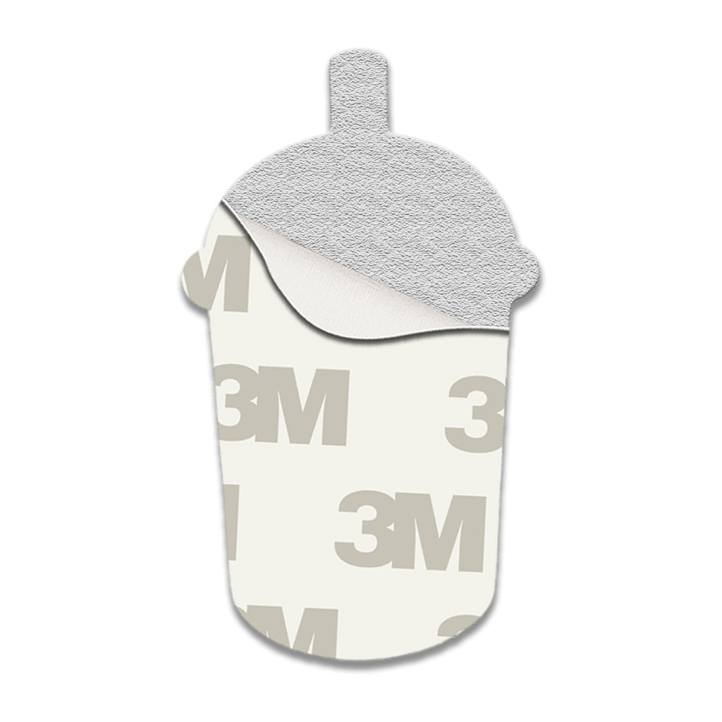 Pink Planet Shake Metal Phone Sticker with 3M Sticky Backing - StickyPins