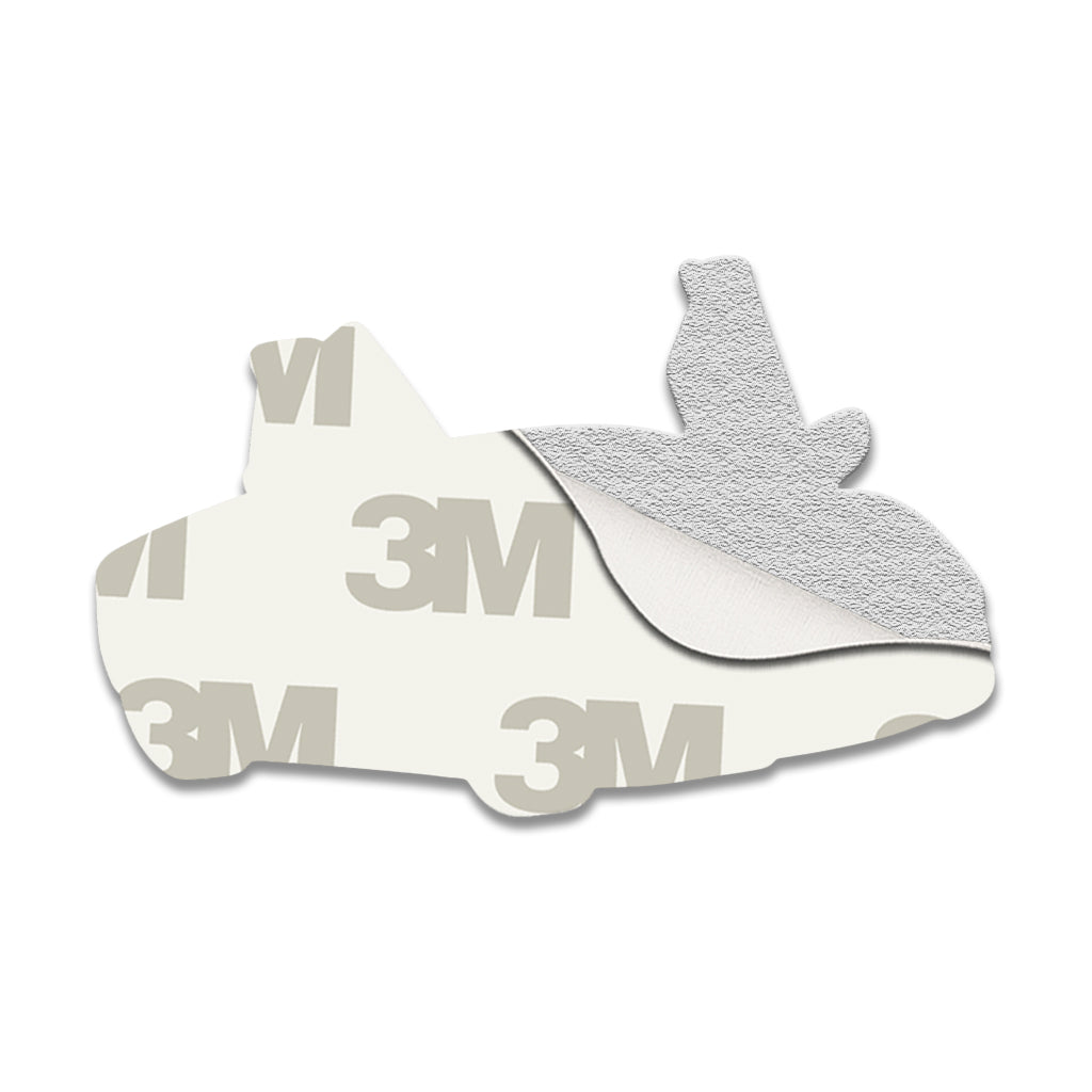 Lamborghini Huracan Yellow Supercar Metal Sticker With 3M Sticky Backing - StickyPins