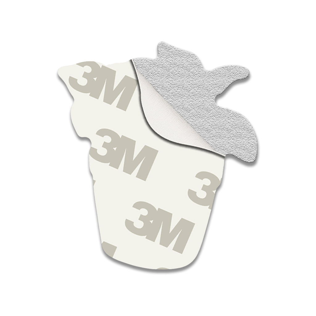 Potted Plant Metal Phone Sticker With 3M Sticky Backing - StickyPins