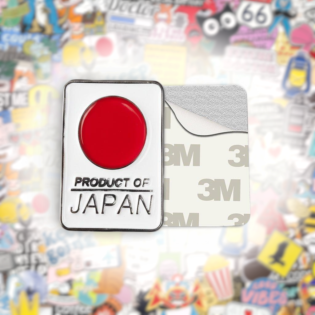 Product of Japan Metal Phone Sticker With 3M Sticky Backing - StickyPins