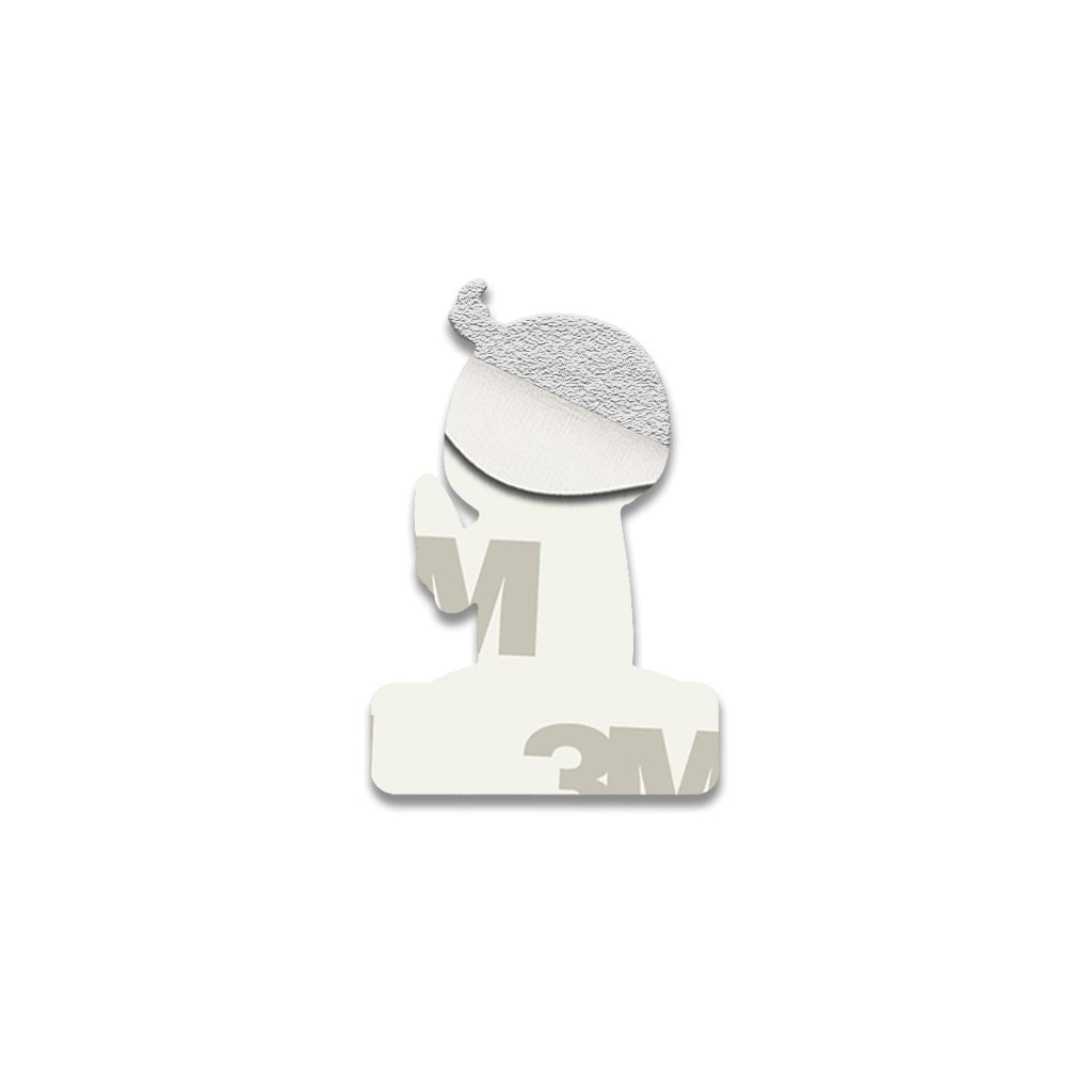 I Hate Everyone Metal Phone Sticker with 3M Sticky Backing - StickyPins
