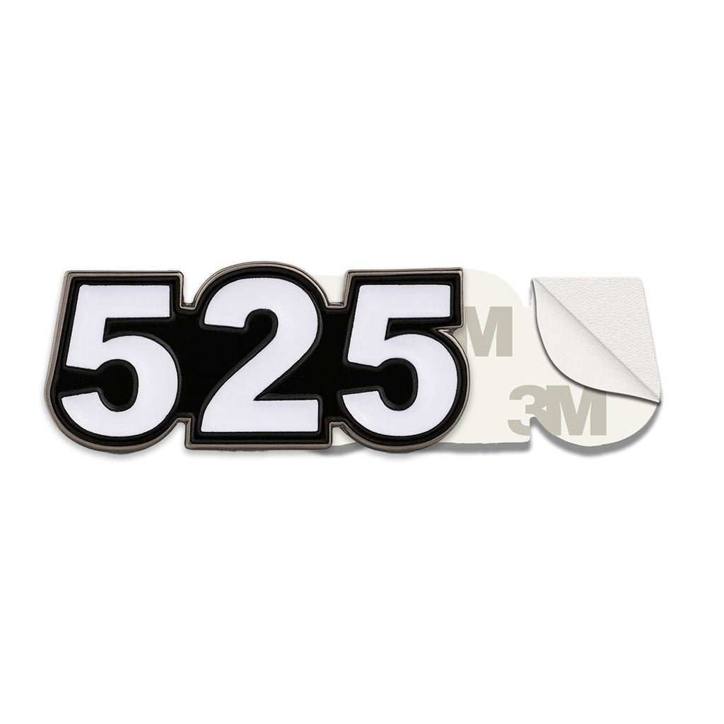 Saudi 525 Metal Phone Sticker Tribal Code With 3M Sticky Backing - StickyPins