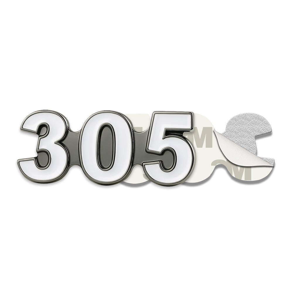 Saudi 305 Metal Phone Sticker Tribal Code With 3M Sticky Backing - StickyPins