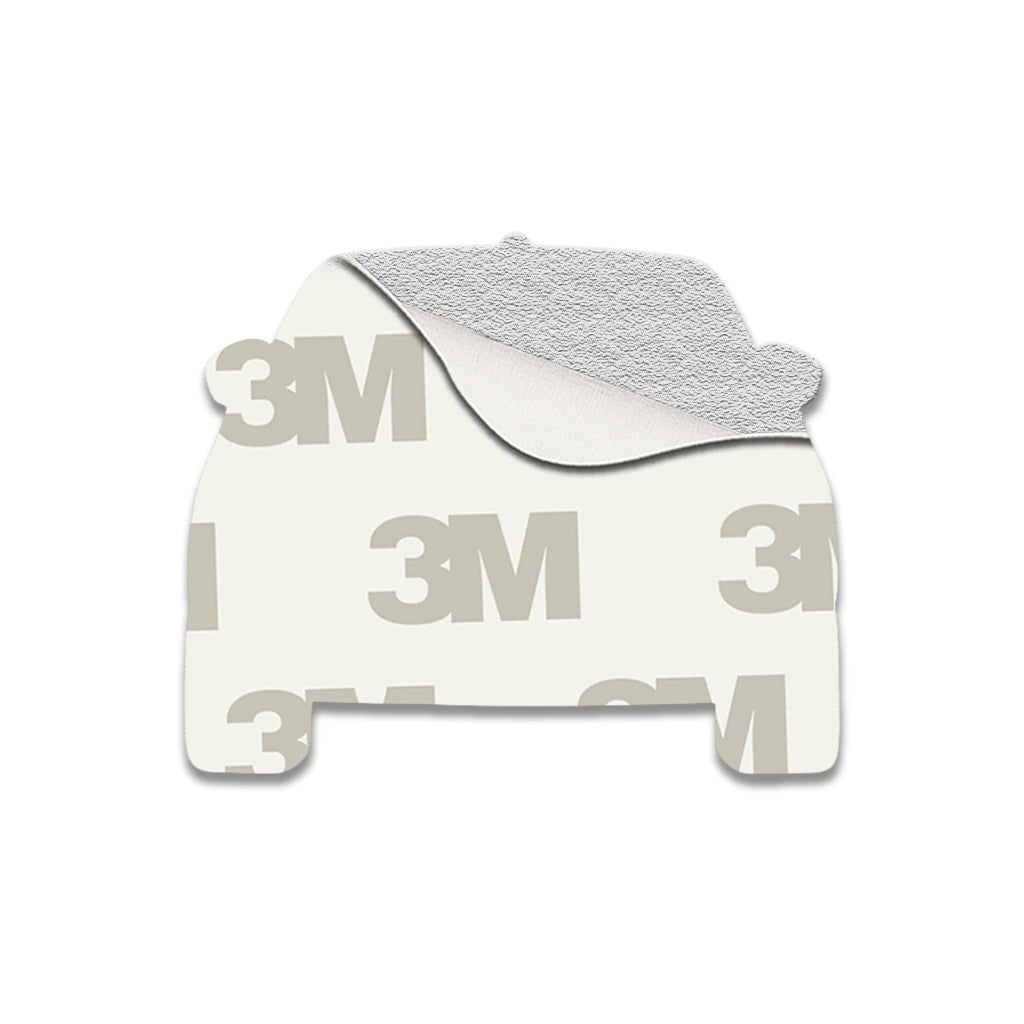 Black Range Rover Metal Phone Sticker With 3M Sticky Backing - StickyPins