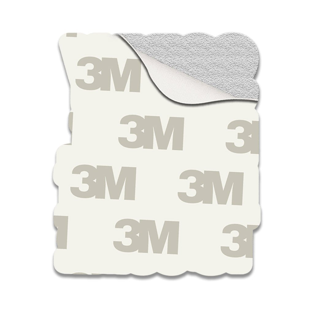 Sorry I'm Late I Didn't Want To Come Writing Metal Phone Sticker with 3M Sticky Backing - StickyPins
