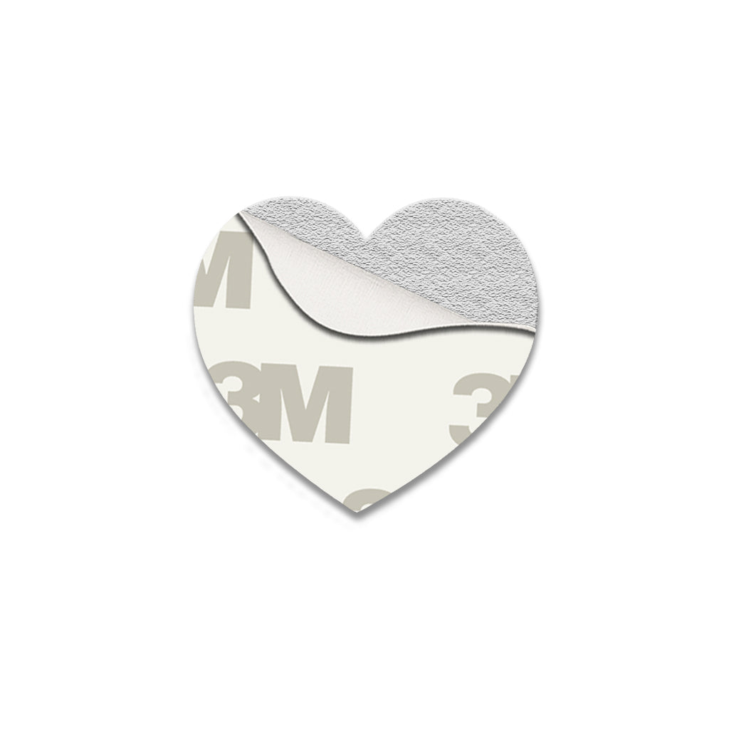 Cozy Skeleton Reading Metal Phone Sticker with 3M Sticky Backing - StickyPins