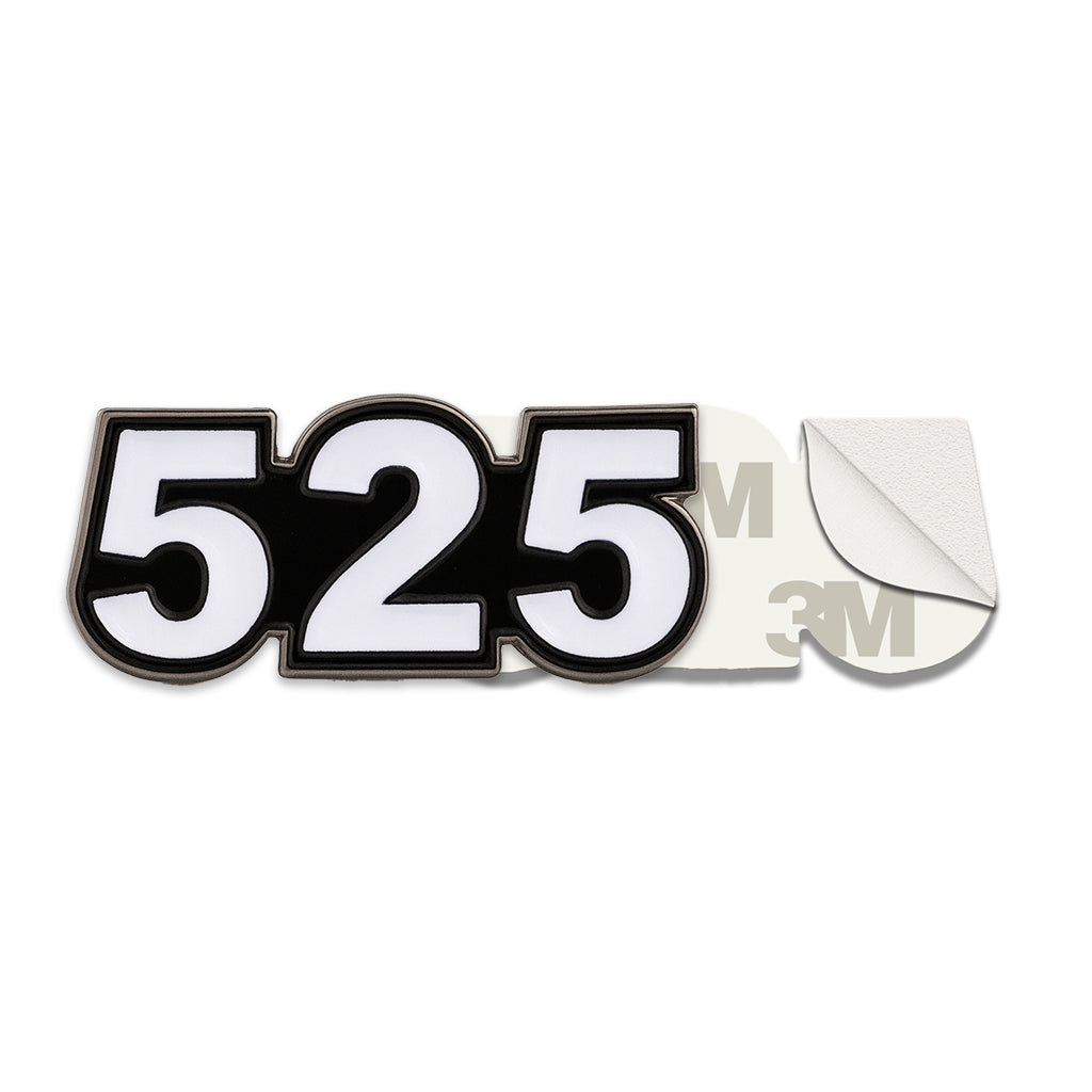 Saudi 525 Metal Phone Sticker Tribal Code With 3M Sticky Backing