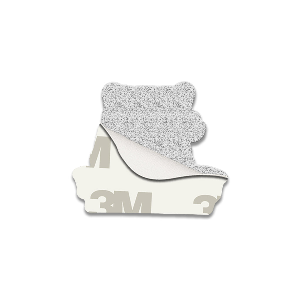 Rizz 'Em With The 'Tism Raccoon Metal Phone Sticker with 3M Sticky Backing - StickyPins