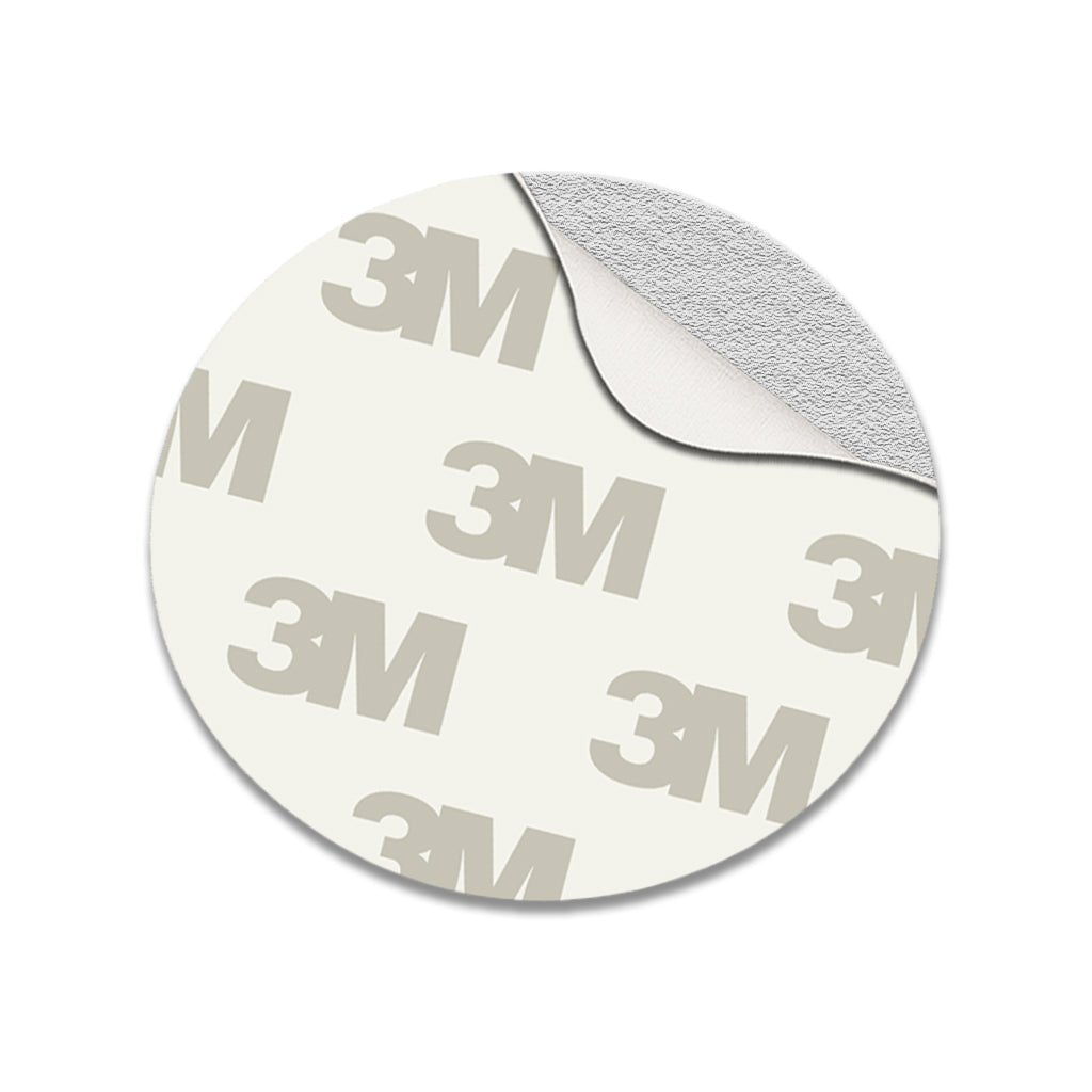 State of Qatar Emblem Metal Phone Sticker With 3M Sticky Backing - StickyPins