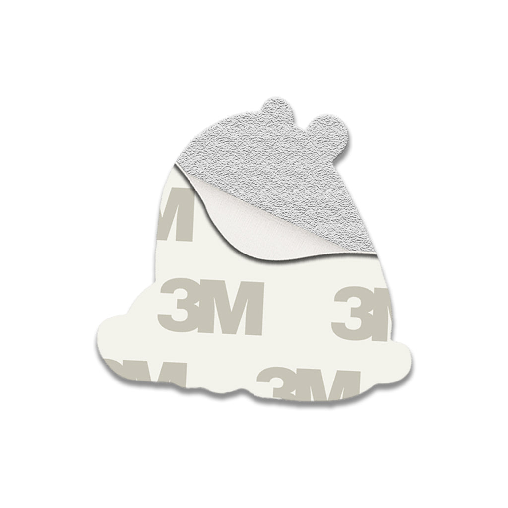 Panda Metal Phone Sticker with 3M Sticky Backing - StickyPins