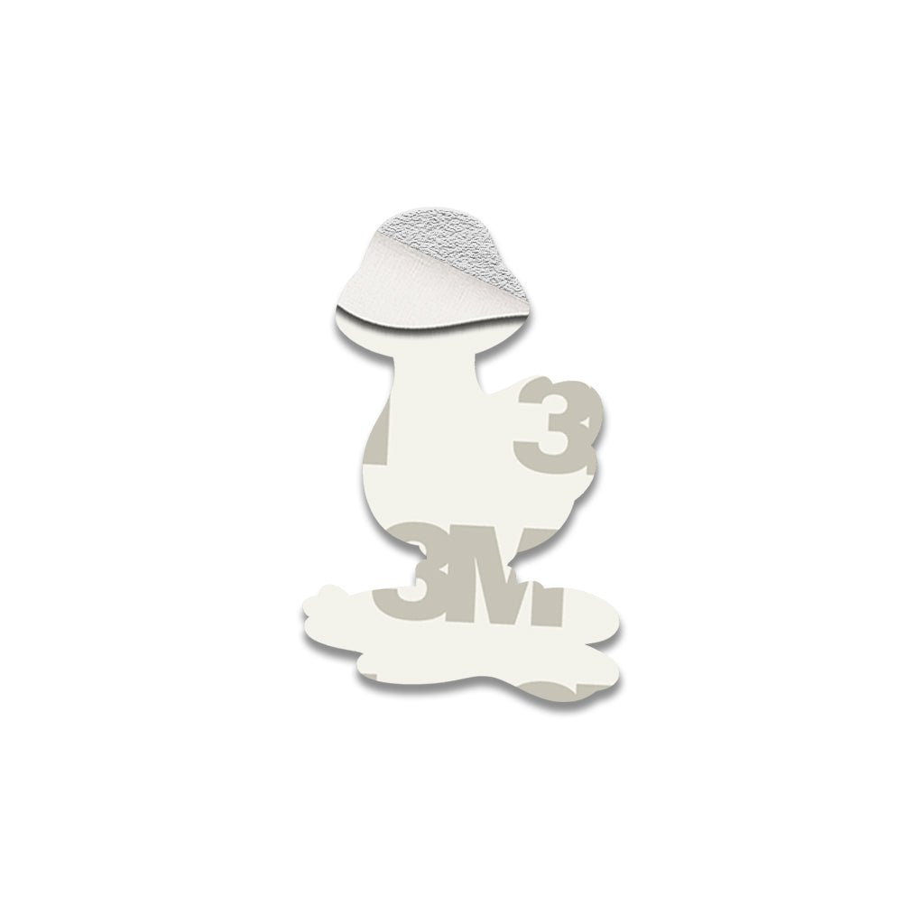 Puddle Duck Metal Phone Sticker with 3M Sticky Backing - StickyPins