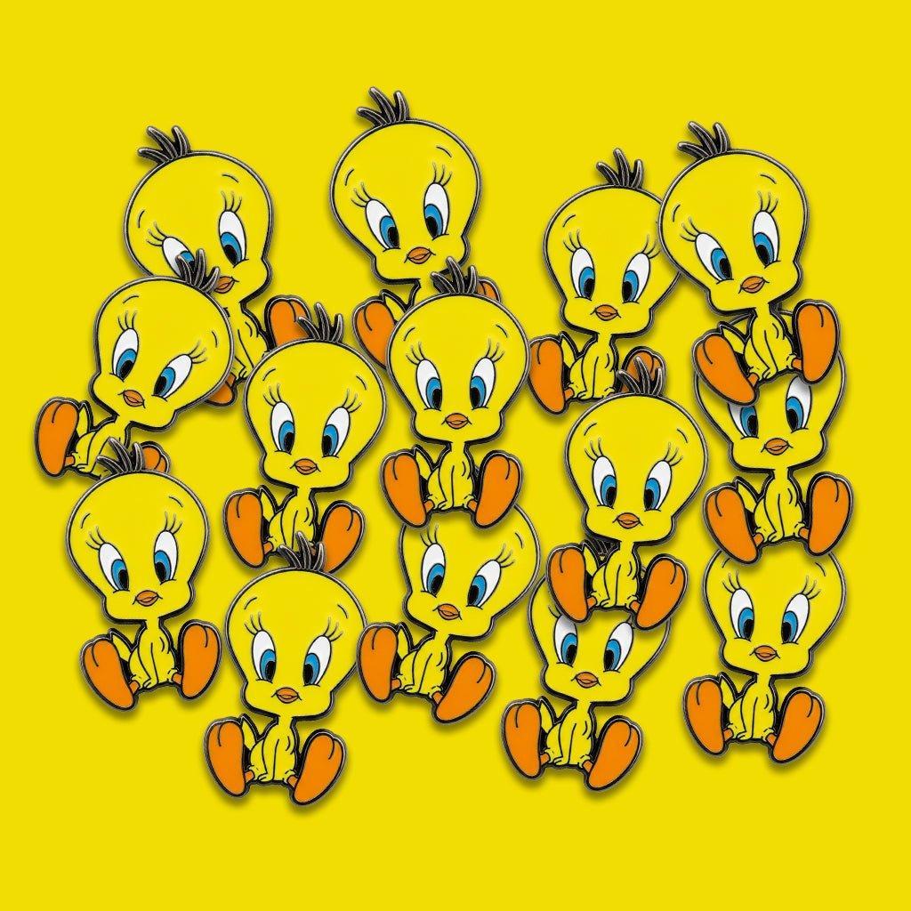 Tweety Metal Phone Sticker With 3M Sticky Backing - StickyPins