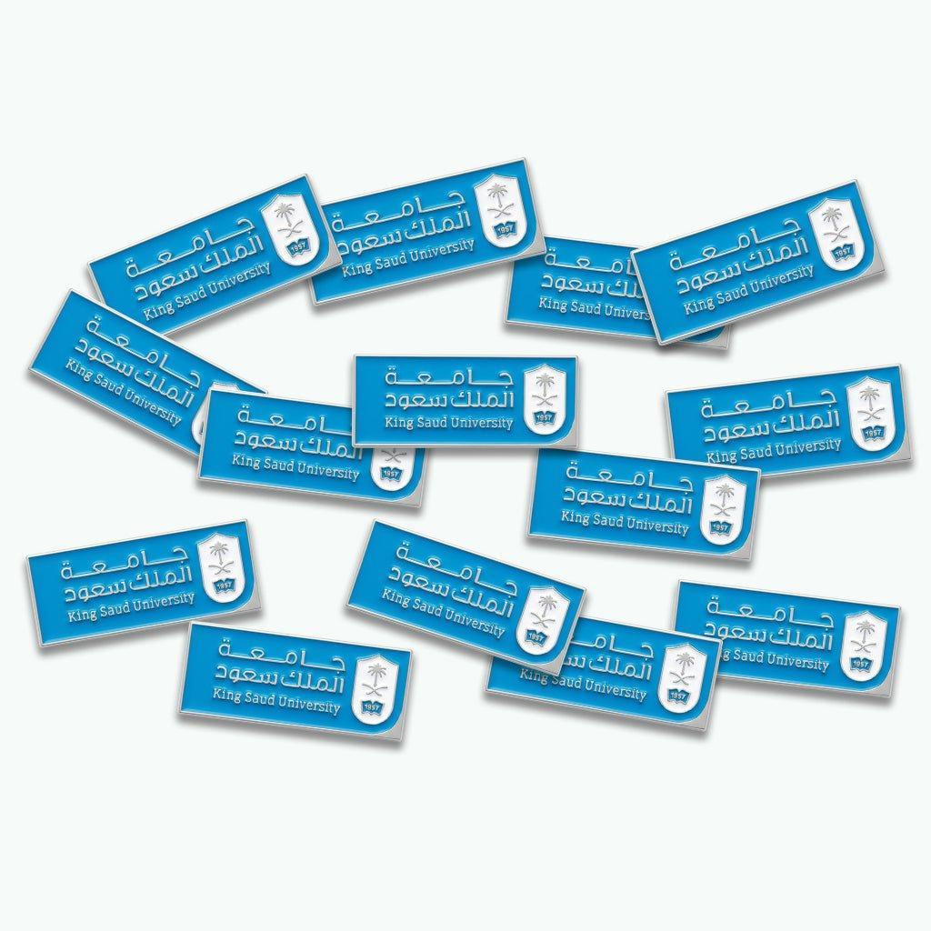 King Saud University KSU Metal Phone Sticker With 3M Sticky Backing - StickyPins