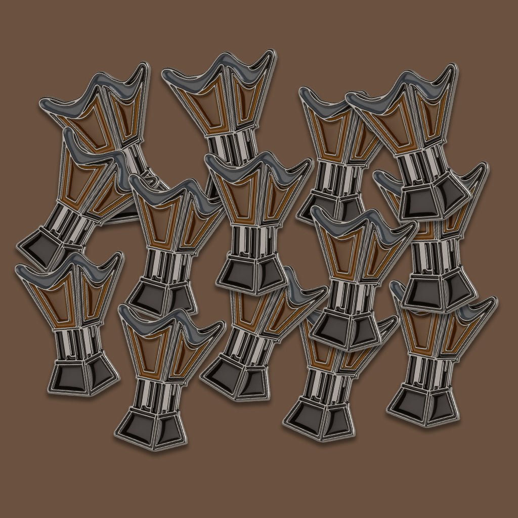 Mabkhara Arabian Incense Bakhoor Burner Metal Phone Sticker With 3M Sticky Backing - StickyPins