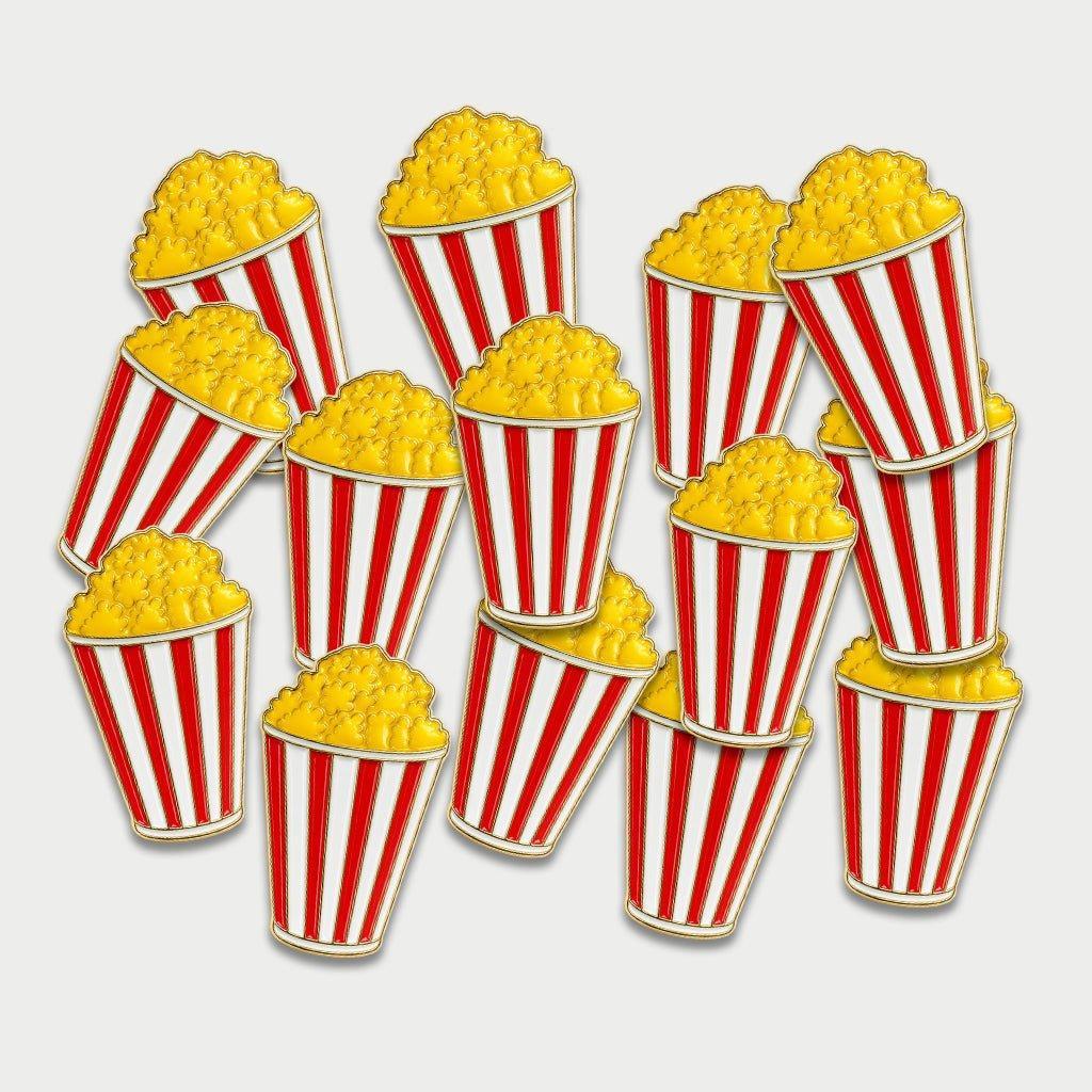 Popcorn Metal Phone Sticker With 3M Sticky Backing - StickyPins