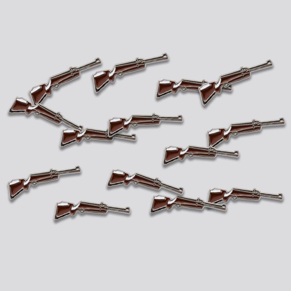 Rifle Metal Phone Sticker With 3M Sticky Backing - StickyPins