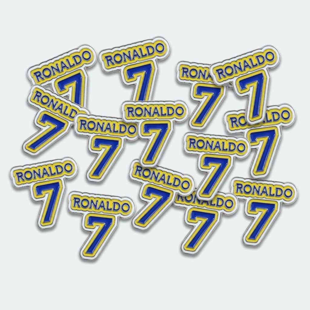 Ronaldo 7 Metal Phone Sticker With 3M Sticky Backing - StickyPins