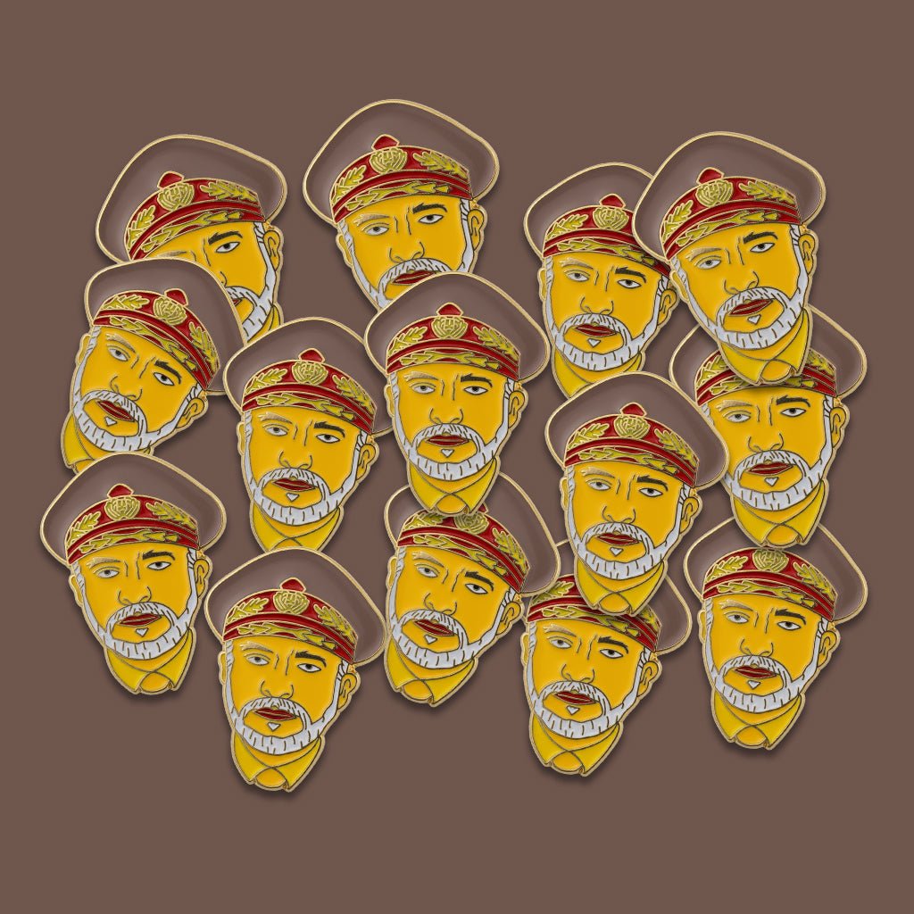 Sultan Qaboos Bin Said Metal Phone Sticker With 3M Sticky Backing - StickyPins