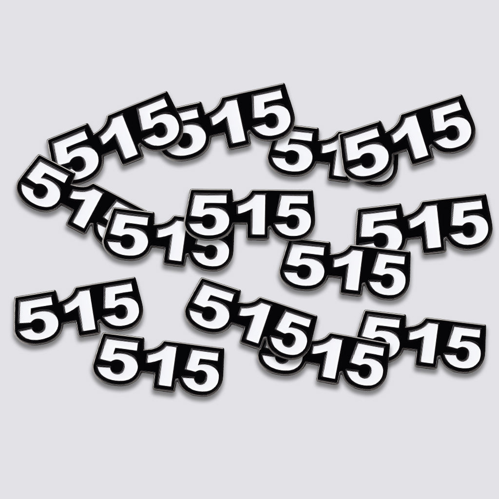 Saudi 515 Metal Phone Sticker Tribal Code With 3M Sticky Backing