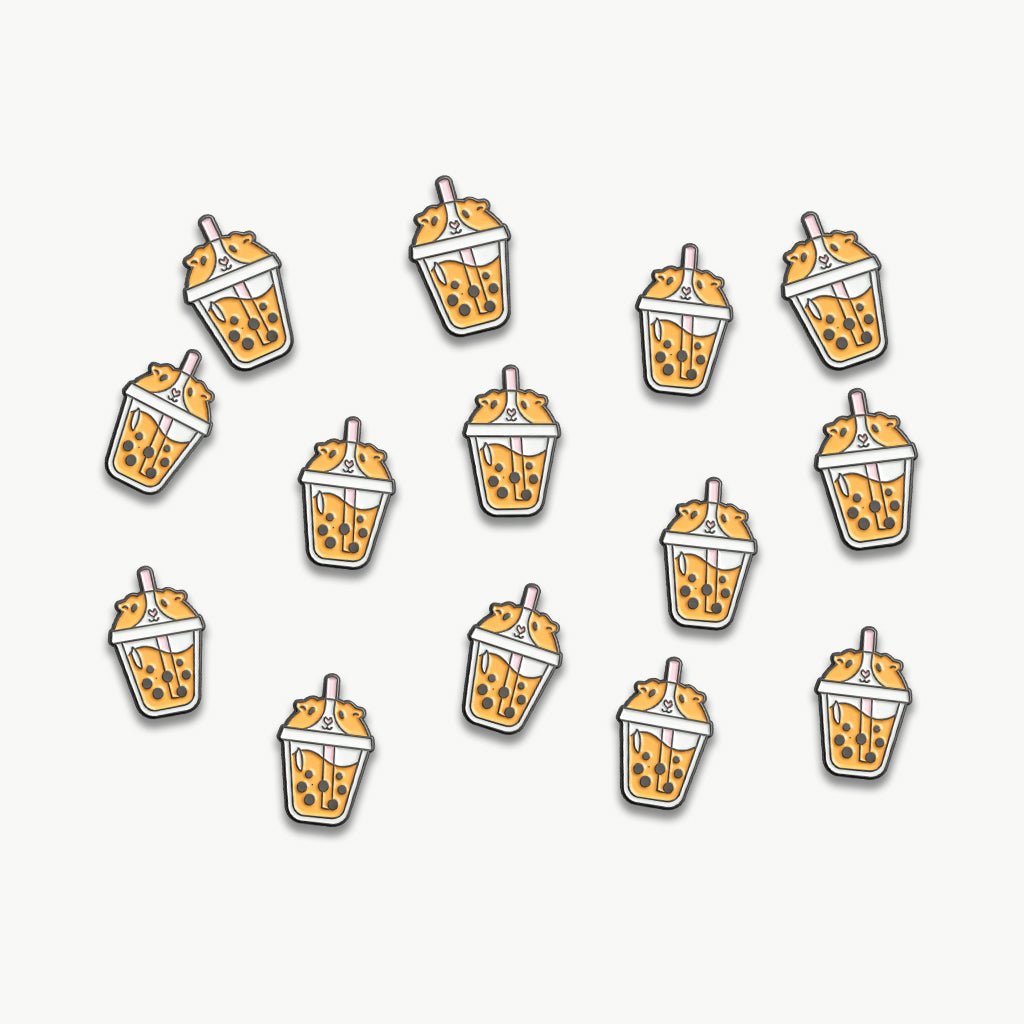 Guinea Pig Boba Metal Phone Sticker with 3M Sticky Backing - StickyPins