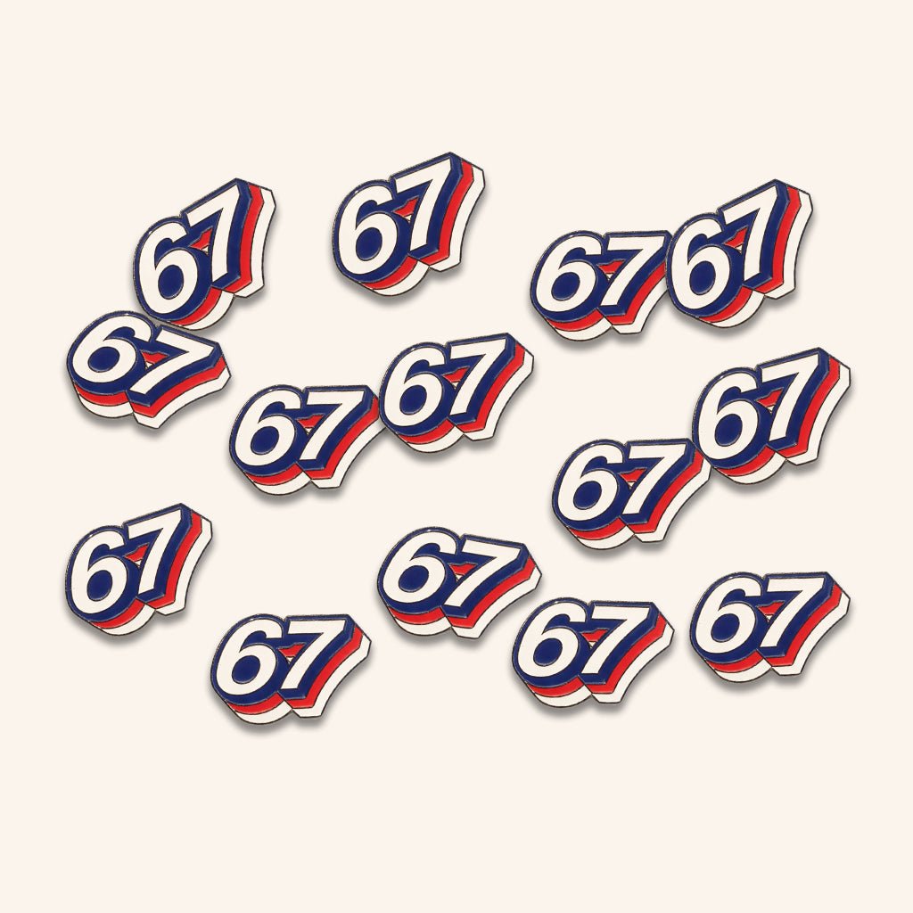 6 7 Metal Phone Sticker with 3M Sticky Backing - StickyPins