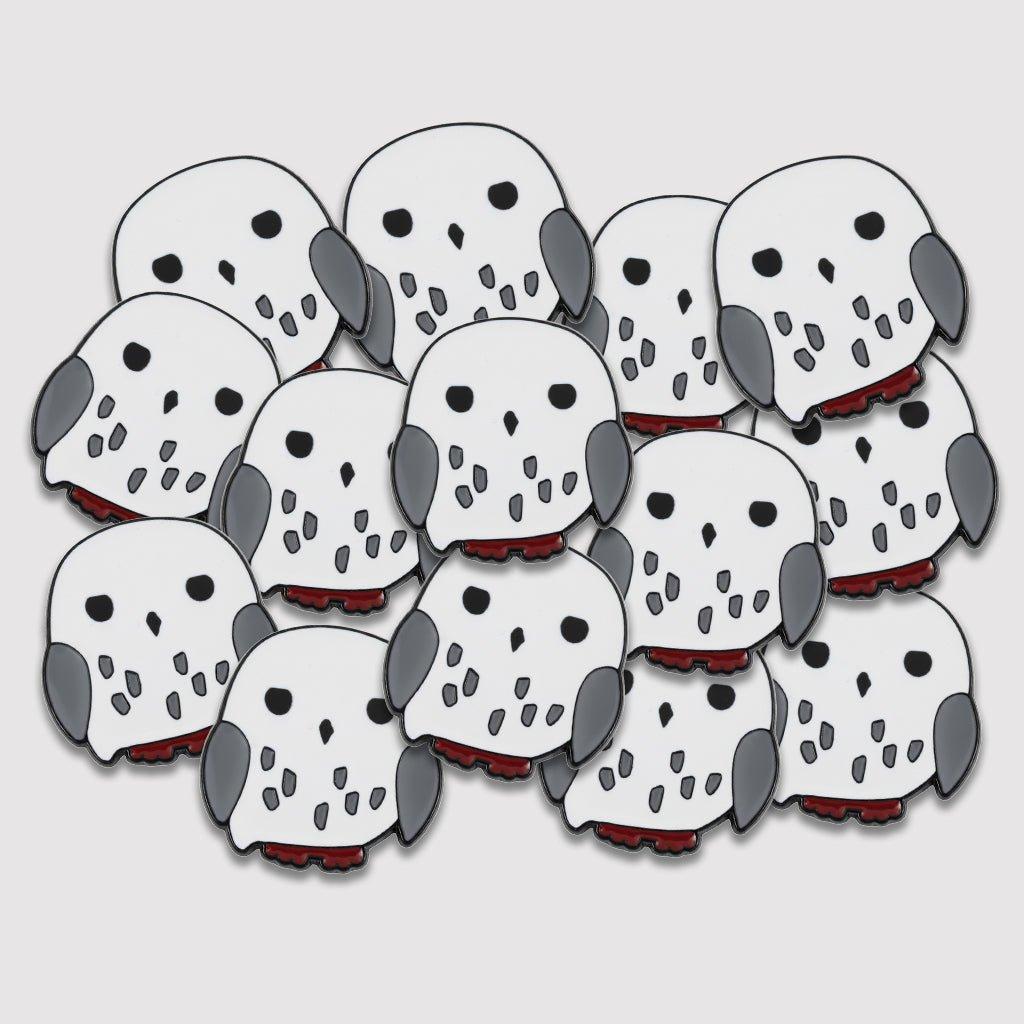 Hedwig Cartoon Metal Phone Sticker With 3M Sticky Backing - StickyPins