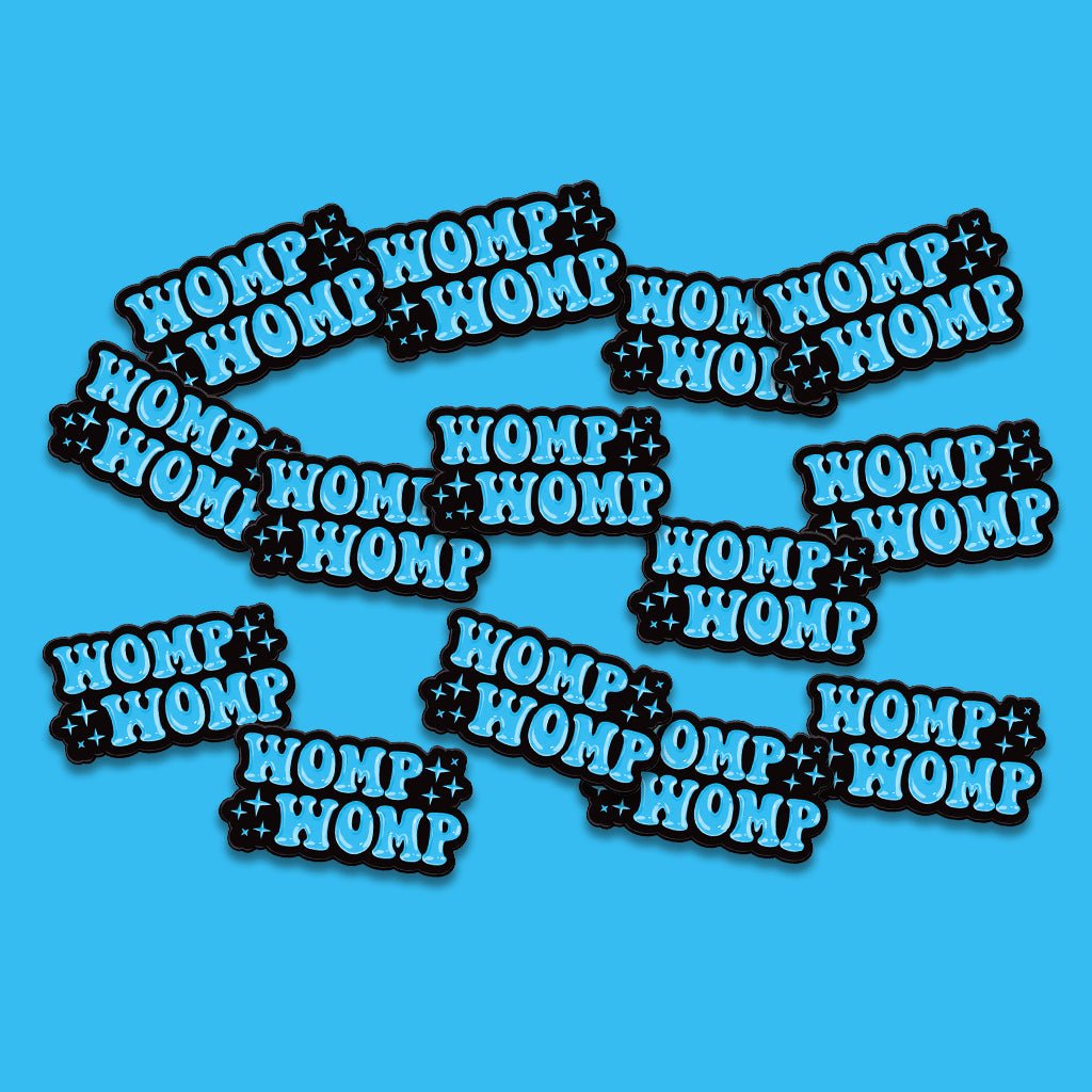 Womp Womp Metal Phone Stickers with 3M Sticky Backing - StickyPins
