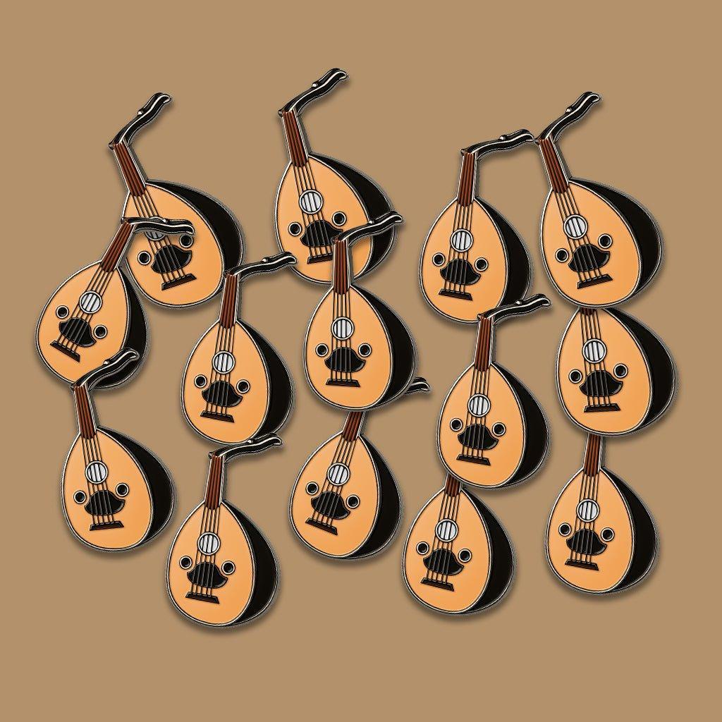 Oud Metal Phone Sticker With 3M Sticky Backing - StickyPins