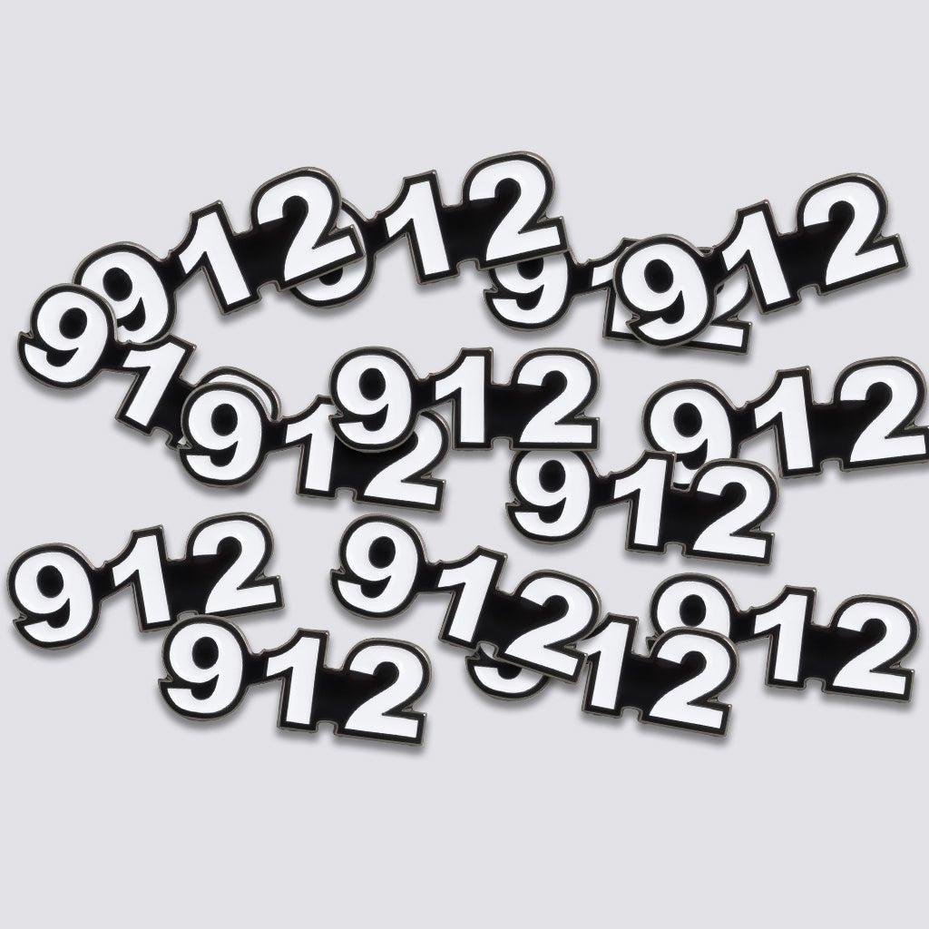 Saudi 912 Metal Phone Sticker Tribal Code With 3M Sticky Backing - StickyPins