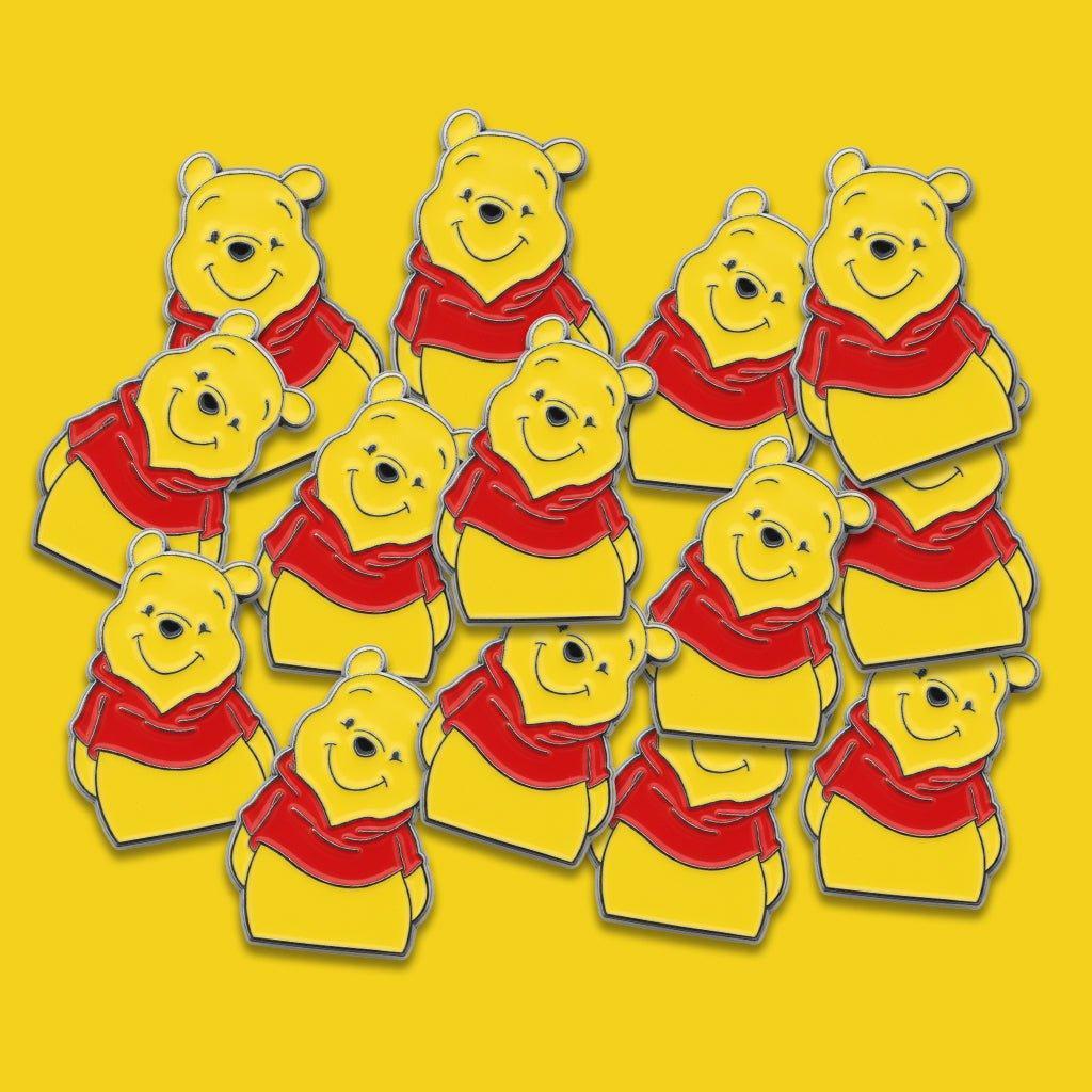 Winnie the Pooh Metal Phone Sticker With 3M Sticky Backing - StickyPins
