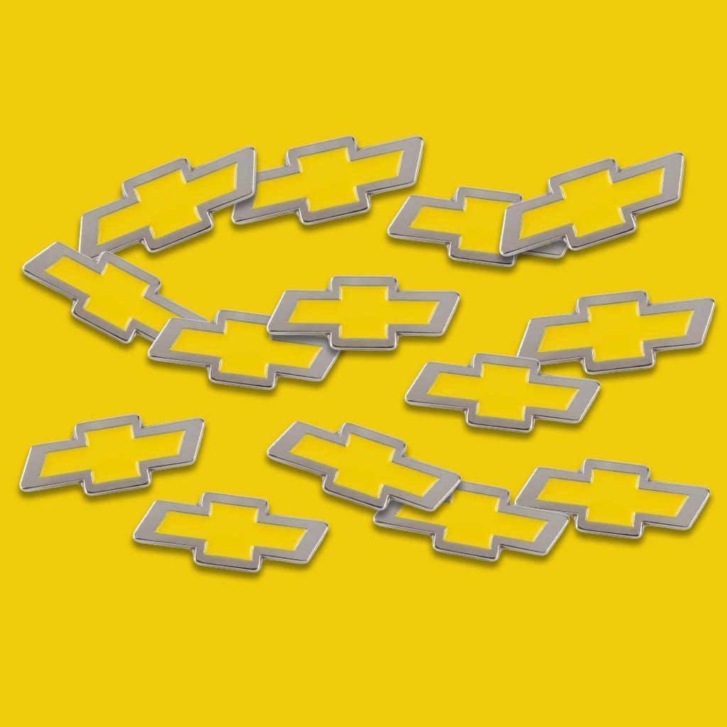 Chevrolet Logo Metal Phone Sticker With 3M Sticky Backing - StickyPins