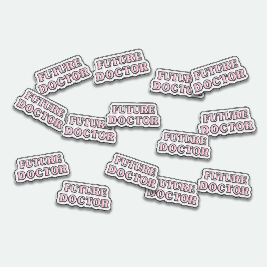 Future Doctor Metal Phone Sticker With 3M Sticky Backing - StickyPins