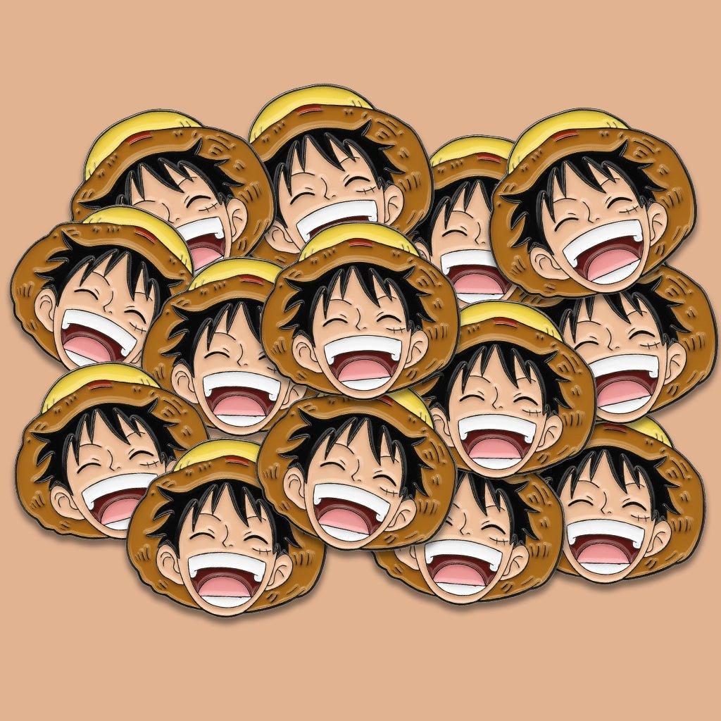 Monkey D. Luffy Metal Phone Sticker With 3M Sticky Backing - StickyPins