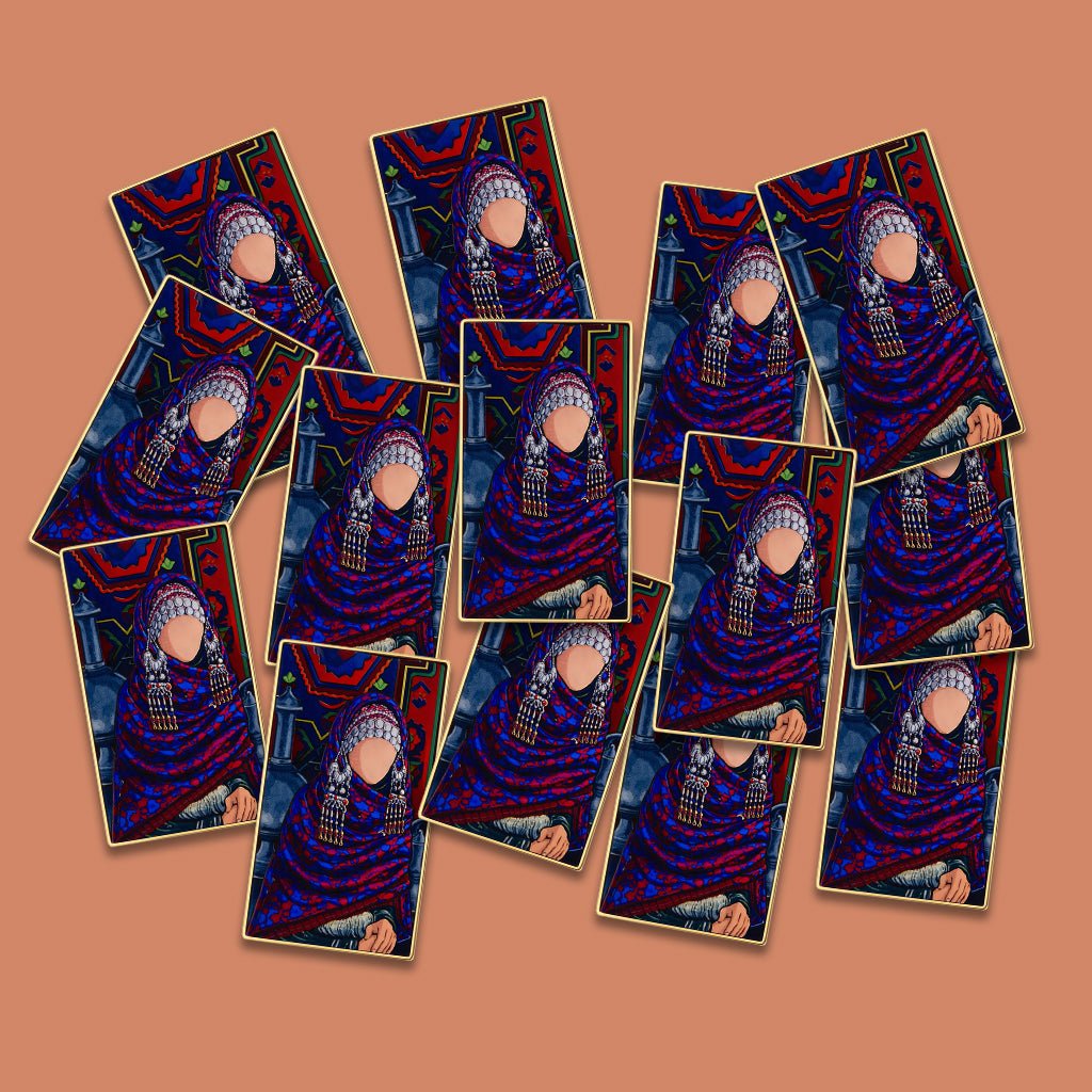 Kurdish Folk Singer Metal Phone Sticker With 3M Sticky Backing - StickyPins