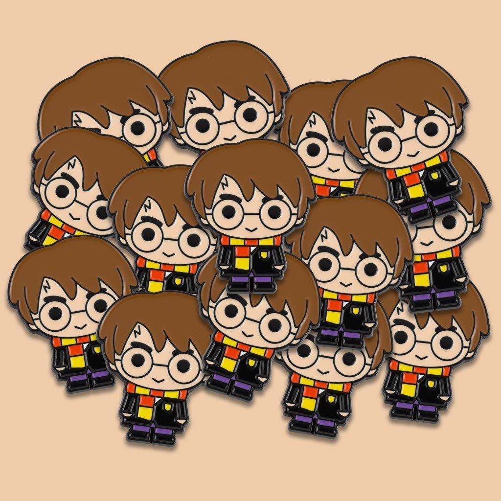 Harry Potter Cartoon Metal Phone Sticker With 3M Sticky Backing - StickyPins
