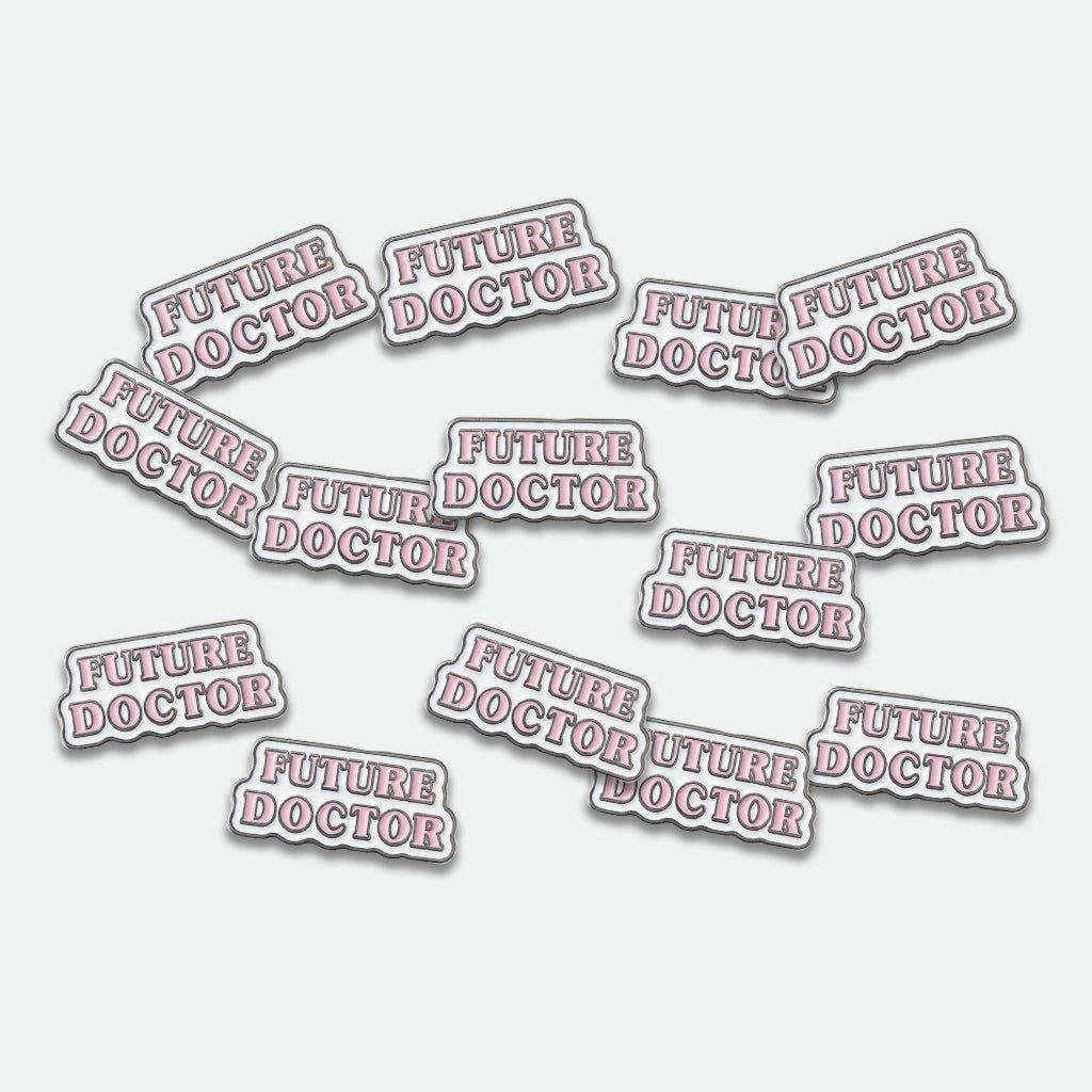 Future Doctor Metal Phone Sticker With 3M Sticky Backing - StickyPins