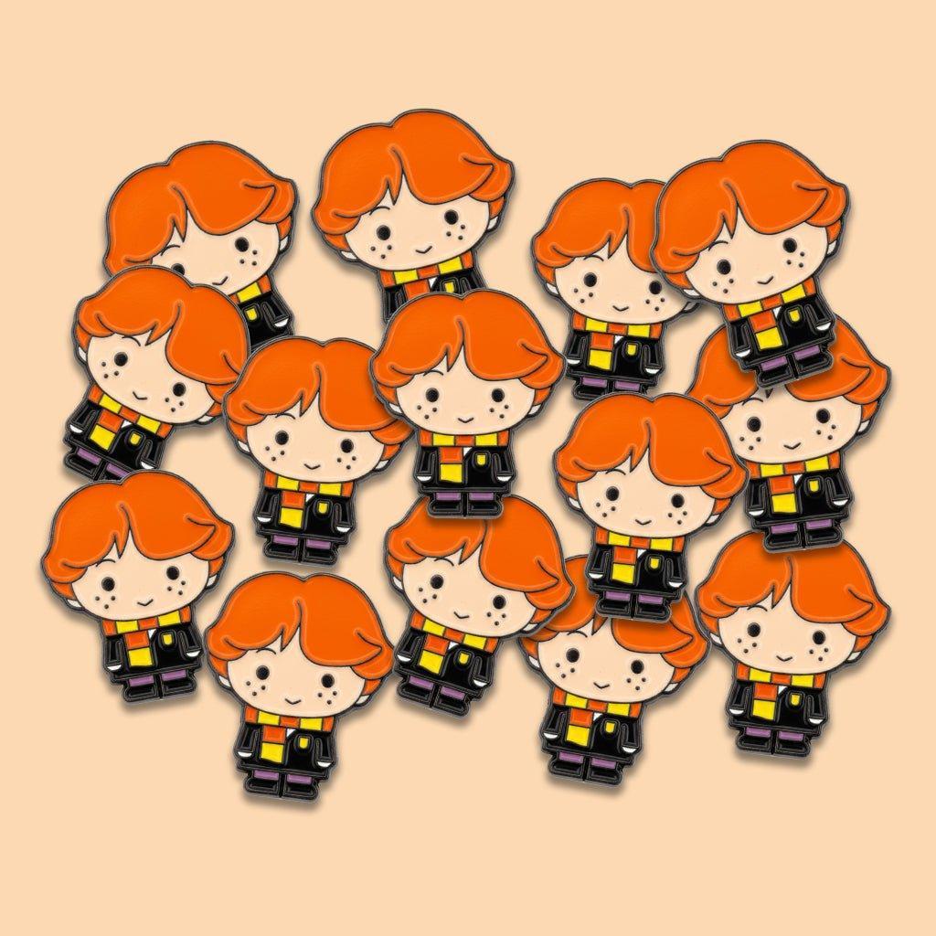 Ron Weasley Cartoon Metal Phone Sticker With 3M Sticky Backing - StickyPins