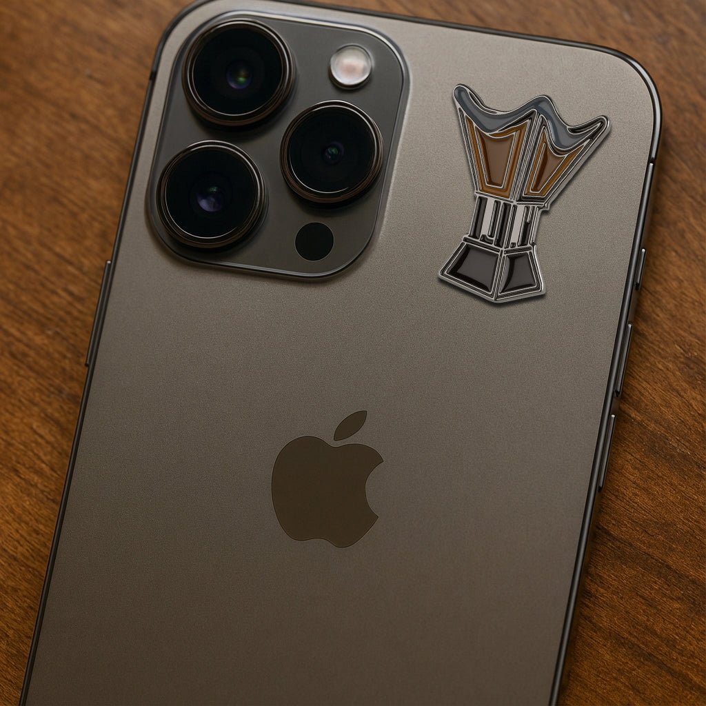 Mabkhara Arabian Incense Bakhoor Burner Metal Phone Sticker With 3M Sticky Backing - StickyPins